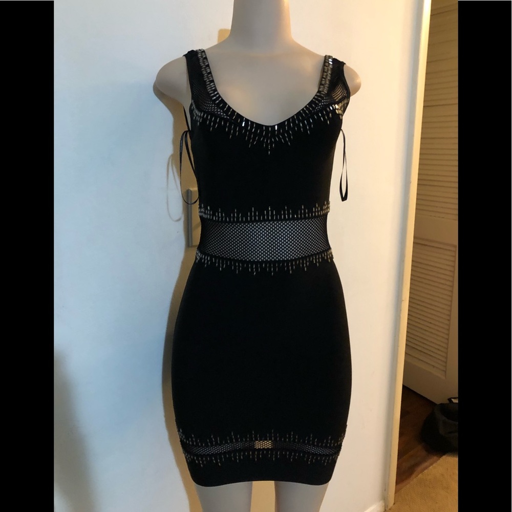 Guess by marciano bandage dress